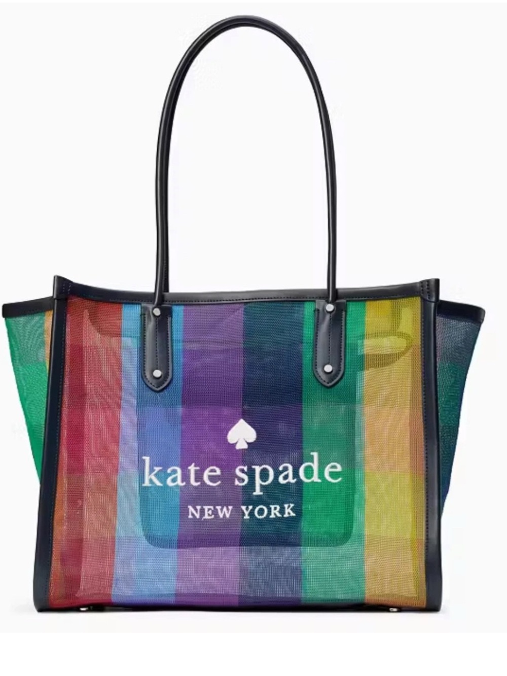 Kate Spade New York Ella Extra Large Rainbow Tote Bag